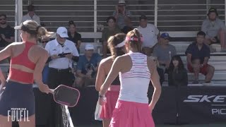 HendryJardim vs WalczakBohnert  Womens Pro Doubles  APP Tour  Pickleball  Game Point [upl. by Edgard]