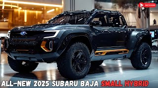 2025 Subaru Baja Small Pickup Unveiling  Revolutionizing Compact Trucks Hybrid [upl. by Avert]