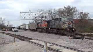 KCSM 4542 at Rondout IL [upl. by Maitund]