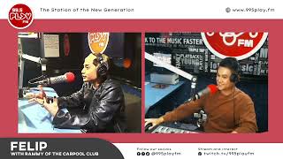 FELIP talks about being a ROCKSTA and some exclusive details about his EP COMPLEX  995PlayFM [upl. by Nilyarg471]