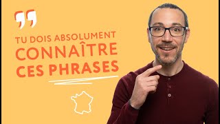 13 phrases à connaître pour parler comme un Français [upl. by Arua726]