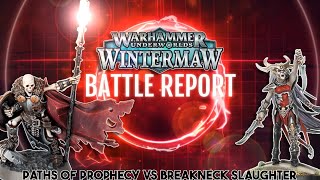 Wintermaw Sepulchral Guard VS Gryselles Arenai  Warhammer Underworlds Battle Report [upl. by Lotz]