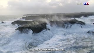 La tempête Ciaràn à bord des navires [upl. by Navarro]