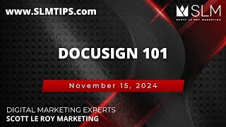 DocuSign 101 1115 [upl. by Seltzer]