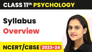 Class 11 Psychology  Syllabus Overview [upl. by Adnohsar53]