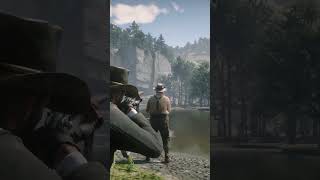 Arthur Morgan Aint No Fisher shorts rdr2 reddeadredemption gaming [upl. by Fitzger526]