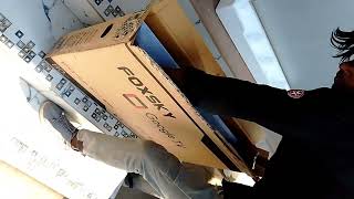 FOXSKY GOOGLE TV  32 inch QLED Smart TV Unboxing [upl. by Oliric]