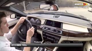 2013 BMW 760Li Test Drive [upl. by Ahtimat192]