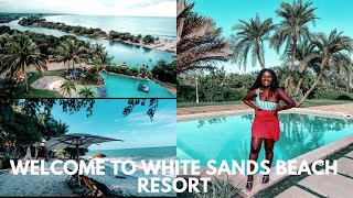 Daytrip to Ghanas Luxurious Hotel White Sands Beach Resort amp Spa Gomoa Fetteh [upl. by Ahsinar]