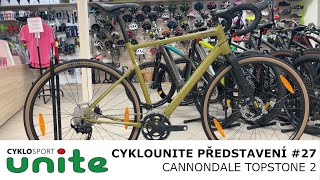 Cannondale Topstone 2  Cyklounite představení 27 [upl. by Arok]