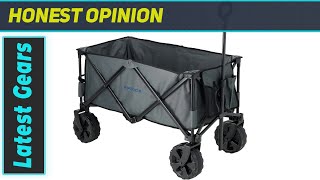 Woods Outdoor Wagon BEST Collapsible Wagon for Hauling [upl. by Acinorehs]