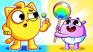 Big And Small Song  Funny Kids Songs And Nursery Rhymes by Baby Zoo Karaoke [upl. by Ycnej824]