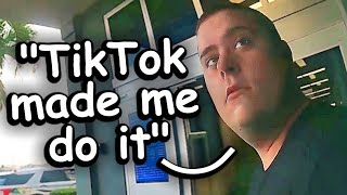 Man Blames TikTok After Making Bomb Threats [upl. by Brien]