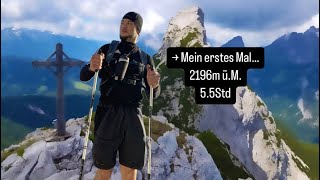 Wanderung auf die Große Arnspitze 2196m üM  v Mittenwald ins Karwendelgebirge DEAU [upl. by Hafeenah]