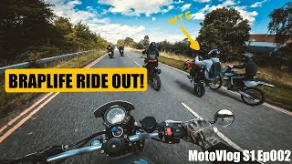 The Most Insane bike meet BrapLife Ride out  MotoVlog S1 Ep02 [upl. by Best]