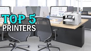 Top 5 BEST Printers of 2024  BEST Printers of Reviews [upl. by Annawat]