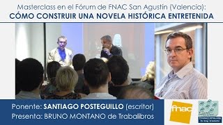 Presentación Masterclass de Santiago Posteguillo [upl. by Terag]