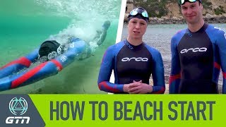 How To Do A Beach Start In A Triathlon [upl. by Malchus]