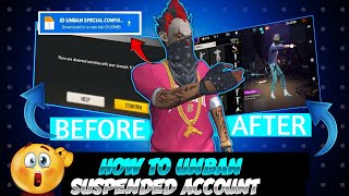 CONFIG FILE 🗄️ 🗃️ 🤫Unban Free Fire Account 🚀🤫 New trick Unlock 🔓Garena Free Fire [upl. by Emixam]