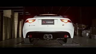 Jaguar F Type V6 30 x Fi EXHAUST  Sound check  Evolution of sound [upl. by Nottus]