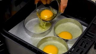 Air fryer eggs how to make them perfect in 15 minutes [upl. by Adar]