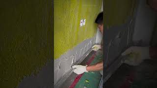 ¡Secretos de un profesional Así se detalla un muro con plaster [upl. by Anotyal]