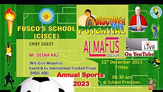 FUSCOS School CISCE Indiranagar BLR  ALMAFUS 20232024 Discover Your Potential 22122023 [upl. by Hetti870]