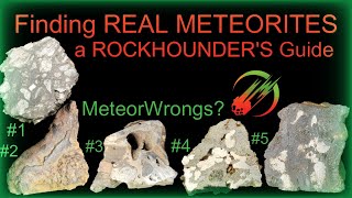 Rockhound Guide How to Find a Real Meteorite ☄️ Rock ID MeteorWrong Advice Books Tools [upl. by Perot513]