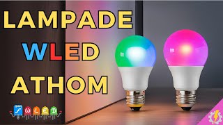 Prova Lampadine RGB WLED Athom Technology  Color Bulb [upl. by Notrem]