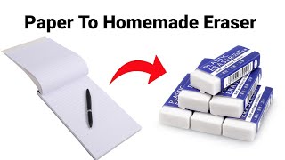 How to make Kneaded Eraser at homeDIY Eraser homemade Kneaded Eraser Moldable Eraser [upl. by Isaak]