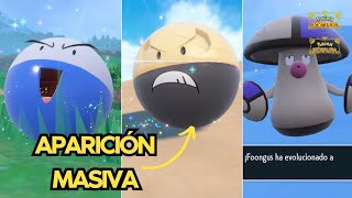 ✨ ¡VOLTORB de HISUI SHINY VOLTORB CLÁSICO y FOONGUS 🎉 ¡Evento en POKÉMON ESCARLATA y PURPURA 🌟 [upl. by Ennaeirrac]