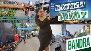 Transcon Bandra Project  Actual Location Tour  Transcon Silver Bay Bandra West [upl. by Shanley509]