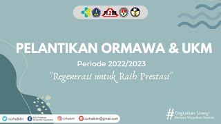 PELANTIKAN ORMAWA DAN UKM POLTEKKES KEMENKES YOGYAKARTA PERIODE 20222023 [upl. by Ayotac472]