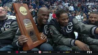 Emeka Okafor Interview  UConn Mens Basketball 01282024 [upl. by Anauqal]