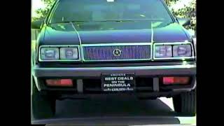 1985 Video of New Chrysler Lebaron GTS Turbo Demonstrator and Vehicle Presentation [upl. by Chilton144]