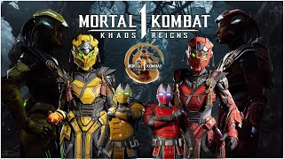 Mortal Kombat 1 Khaos Reigns Cyrax🌕 VS Sektor🔴 Special [upl. by Eliak]