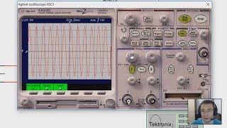 Multisim 07 Como usar os 4 Osciloscópios e Transformador [upl. by Gerik]