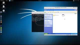 Kali Linux 20 2015  Hacking Windows PC with msfconsole shikata ga nai backdoor [upl. by Booker752]