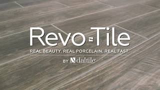 Daltile RevoTile Installation [upl. by Plotkin]