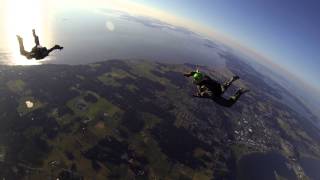 Jet City Skydiving fun afternoon jump [upl. by Peirsen]