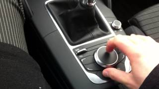 Audi A3 8V  Vorführung MMI Reset  Neustart über Affengriff [upl. by Nyliuqcaj]