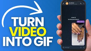 How to Send Video as GIF on Telegram [upl. by Martyn]