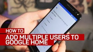 How to add multiple users to Google Home [upl. by Nylanej]