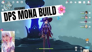 itsyunnie dps mona build  Genshin Impact [upl. by Adams15]