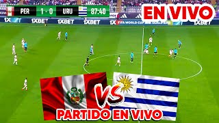 🔴 Peru VS Uruguay EN VIVO  Eliminatorias [upl. by Ezra]