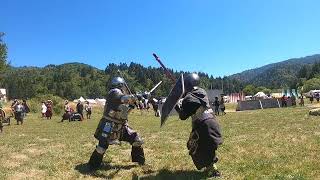 AnTir West War 2024  Sir Vasilius v Sir Helga [upl. by Linea]