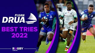 BEST Fijian Drua Tries of 2022  Habosi Ravouvou amp more  Super Rugby Pacific [upl. by Pascha]