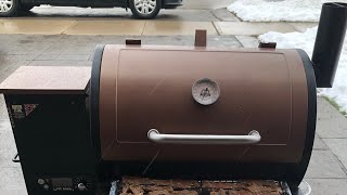 Utilizing The P Setting On The Pit Boss Pellet SmokerGrill For Beef Jerky The Classic700FB [upl. by Selie919]