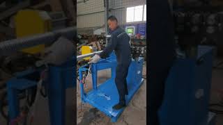 Auto post tension duct making machine [upl. by Phio]