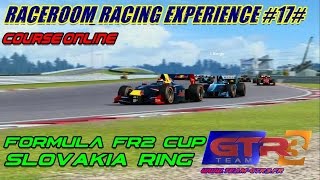 RaceRoom racing experience 17 course online  Formula RaceRoom FR2 cup  Slovakia ring [upl. by Mahda42]